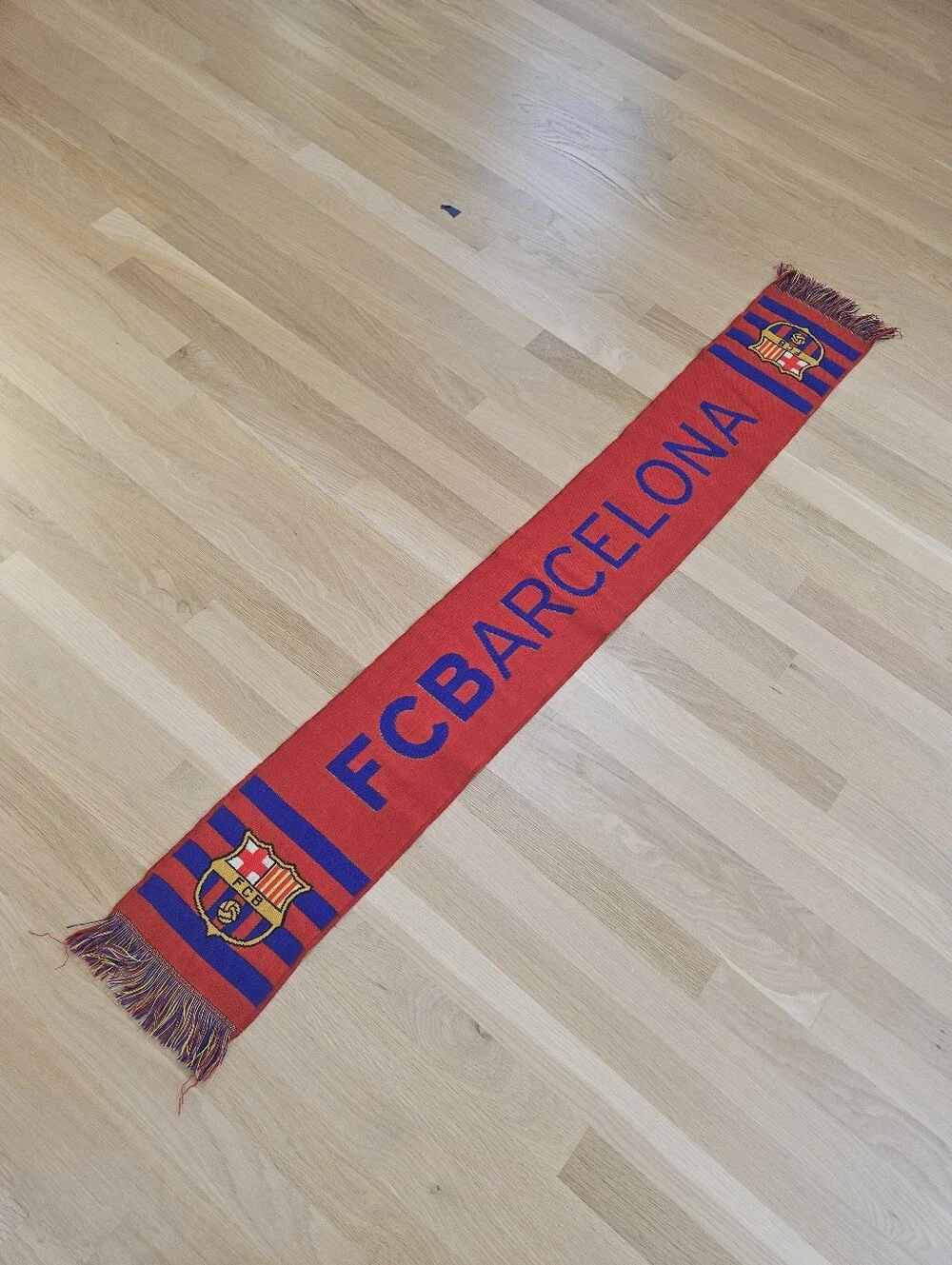 FC Barcelona Red and Blue Supporters Scarf